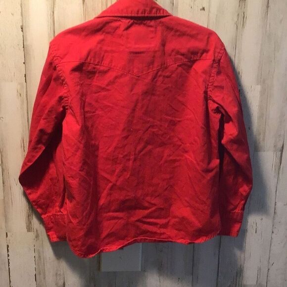Wrangler national patriot button-down child, size 5/6 - Picture 2 of 7